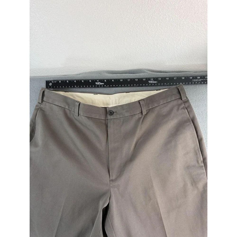 Brooks Brothers 346 Pants Mens 38x30 Brown Classic Fit Advantage Chino Clark